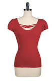 Snakes And Ladders Classic Top (Red)