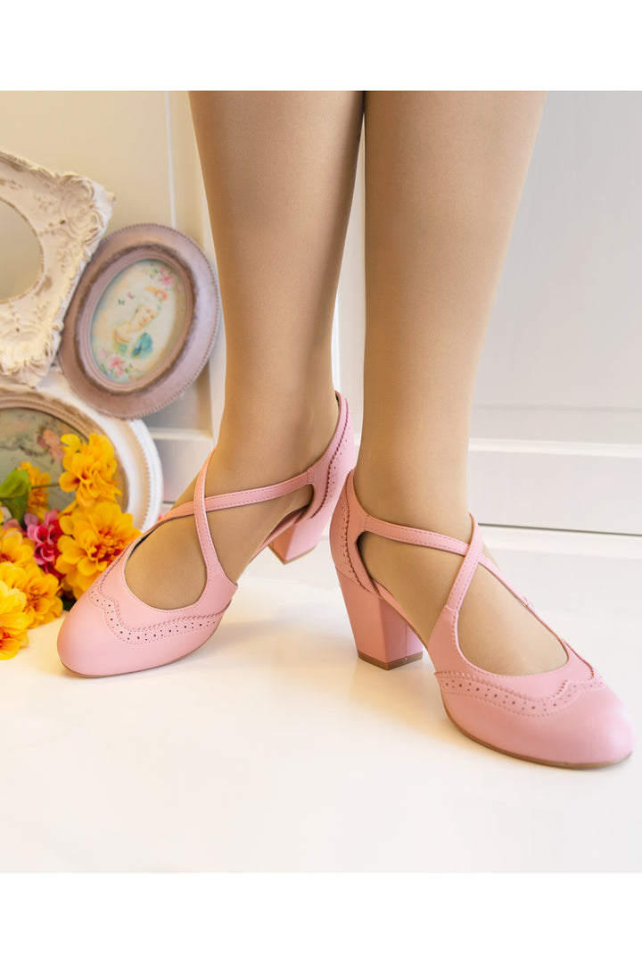 Bacall Shoe (Pink)